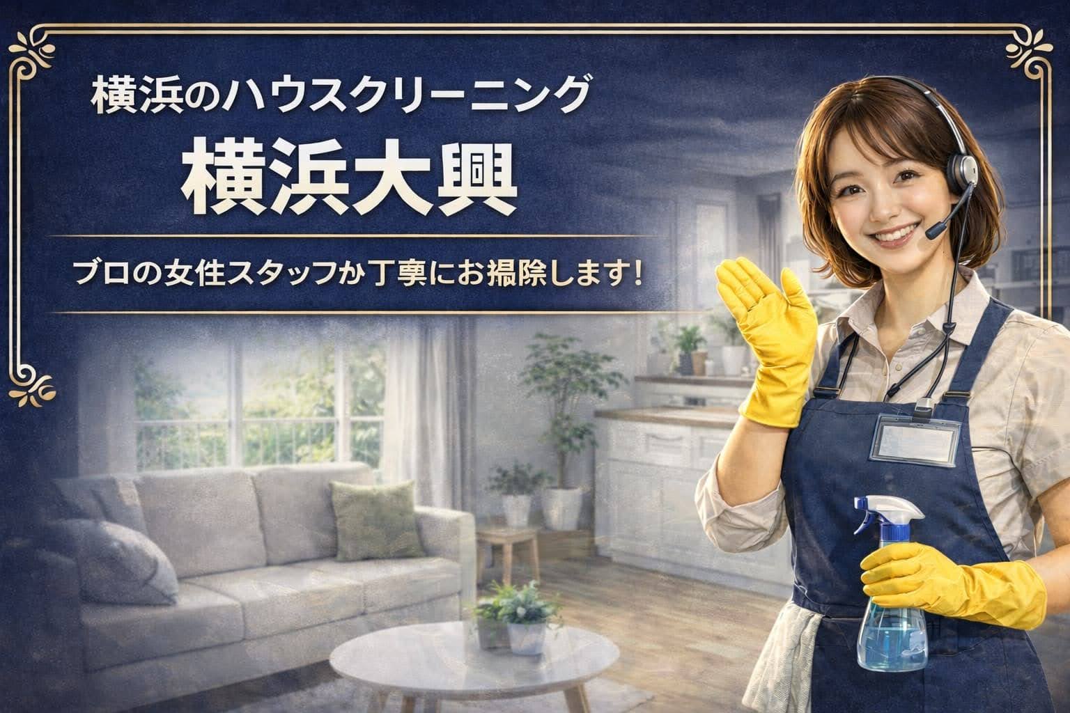 ハウスクリーニング・バスルーム清掃 トイレ清掃 キッチン清掃 横浜大興