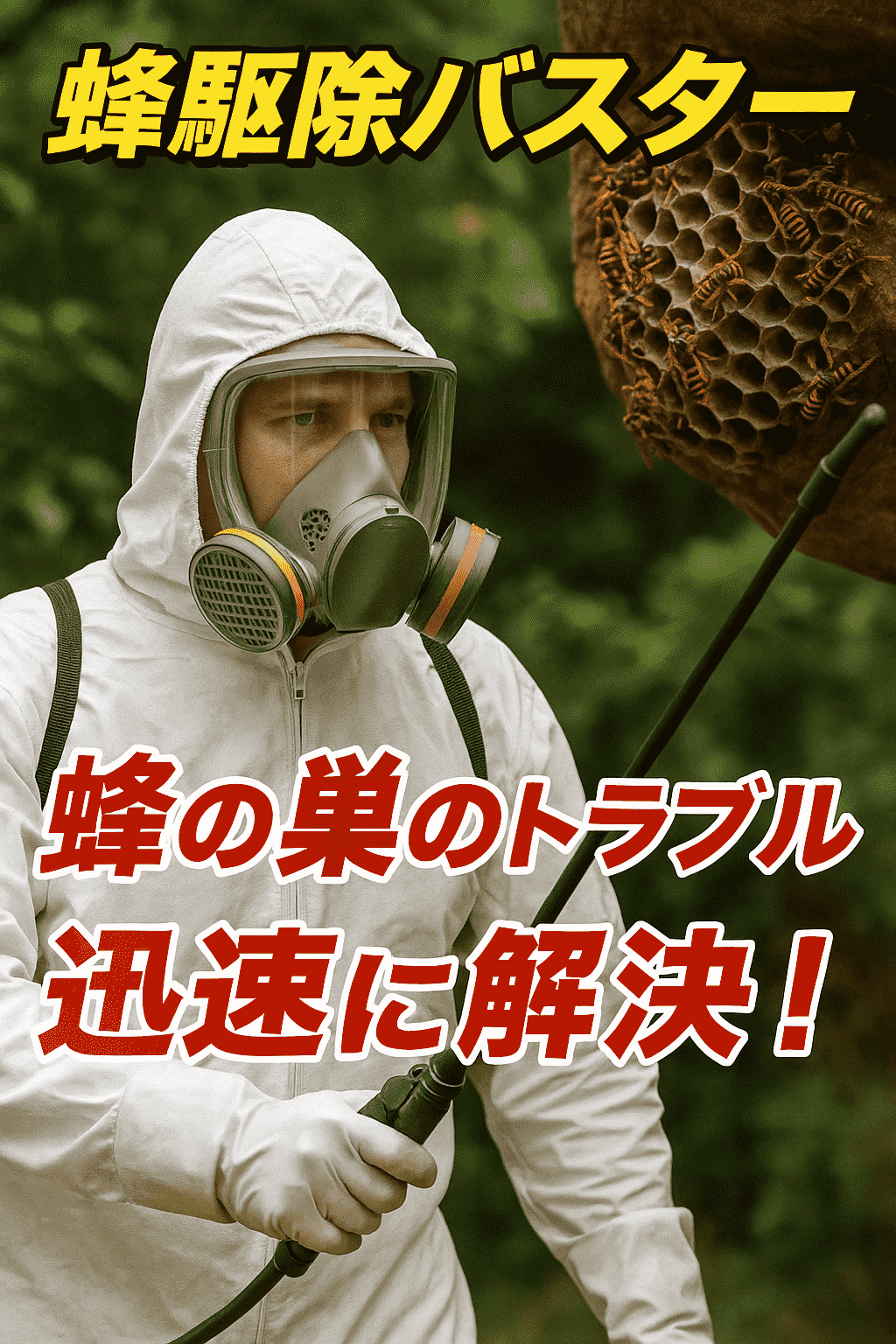 害虫駆除・ゴキブリ駆除・スズメバチ駆除